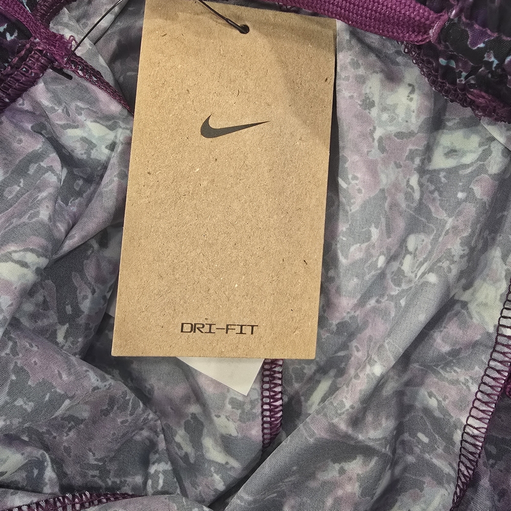 Nike Kid's Athletic Shorts - Purple and Blue Pattern Size Xl Nwt - Picture 7 of 7
